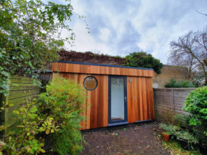 Acoustic garden studios by Garden Spaces
